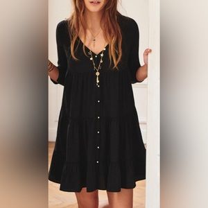 Sezane silk dress size 36
